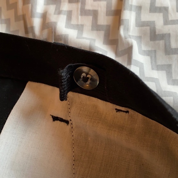 Old Navy Straight Leg Adjustable Black Pants Boys Size 10 - Picture 5 of 9